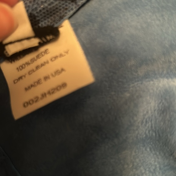 NWT WILLIAM B BLUE ALLIGATOR GOING OUT TOP SIZE 8 - Picture 6 of 6